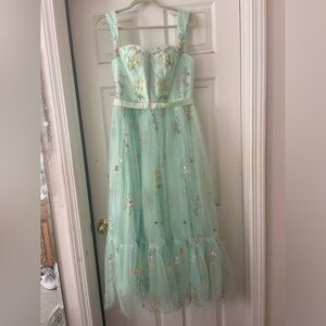 MET GALA inspired gown. Tea length.